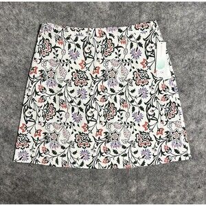 Magareth M. Deandra Skirt Women's L Floral A-line Rayon Blend Stretch Stitch Fix